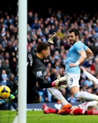  阿森纳终结曼城三十场主场不败神话  